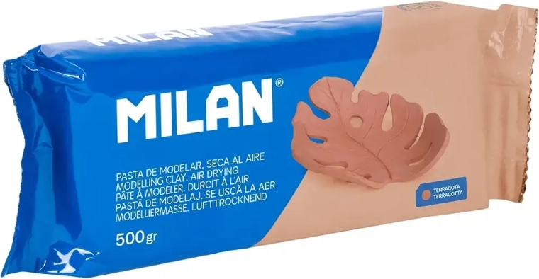 Selbsthärtende Modelliermasse Terrakotta 500 g