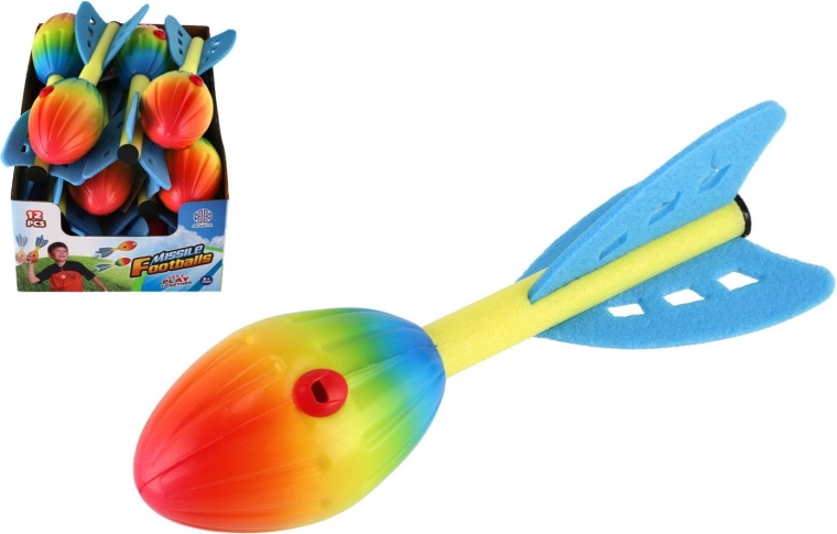 Schaum-Wurfrakete mit Pfeifton 25 cm