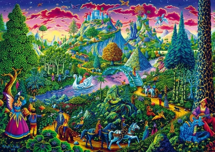 Puzzle Fantastische Märchenwelt 1000 Teile SCHMIDT