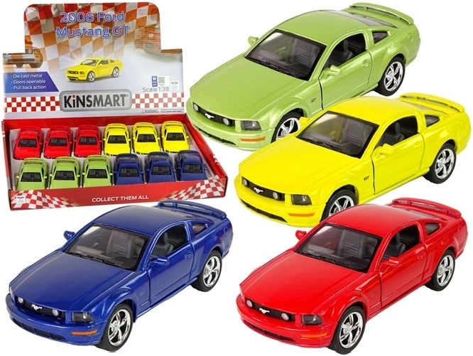 Metallauto Ford Mustang GT 2006 1:38 mit Rückziehmotor