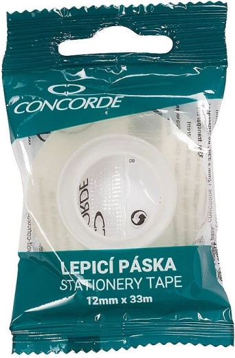 Klebeband Concorde 12 mm × 33 m, transparent