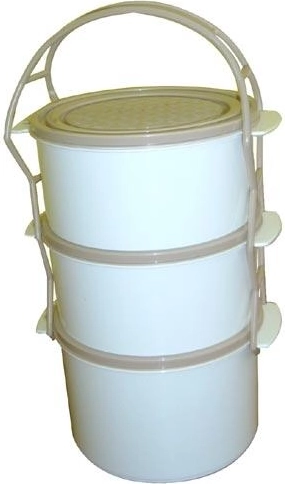 Speiseträger Combi 2× 1 l + 1,5 l, Kunststoff