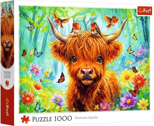 Trefl Puzzle 1000: Schottische Kuh