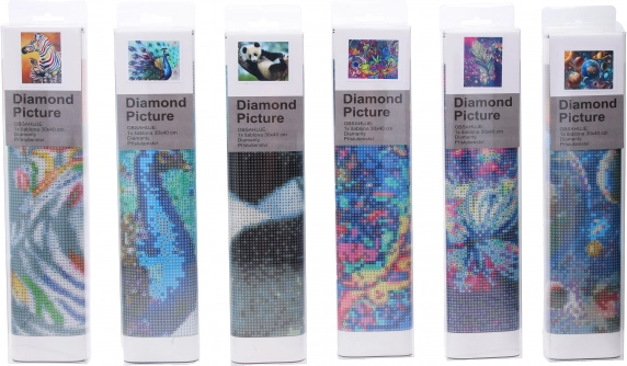 Kreativset Diamond Painting 30x40 cm Mix