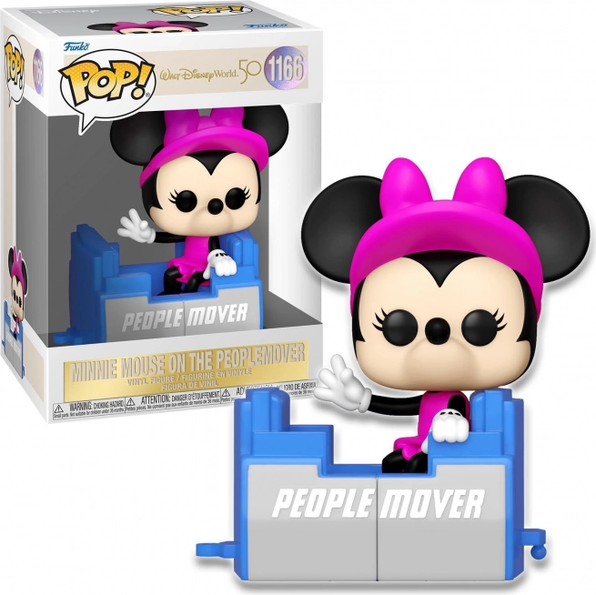 Funko Pop! Disney WDW50 PeopleMover Minnie Mouse im Wagen