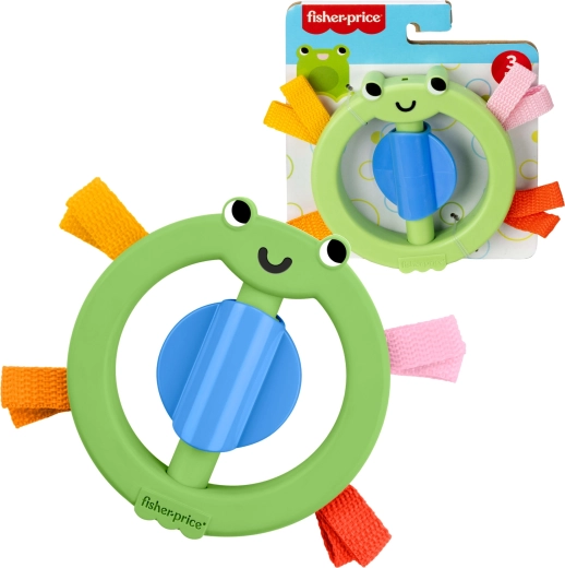 Fisher-Price Sinnes-Ringrassel Frosch
