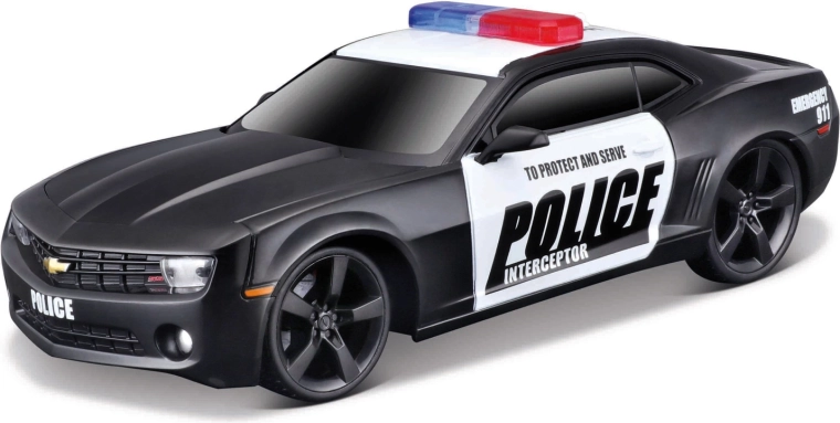Maisto Chevrolet Camaro SS Polizei mit Licht und Sound 1:24