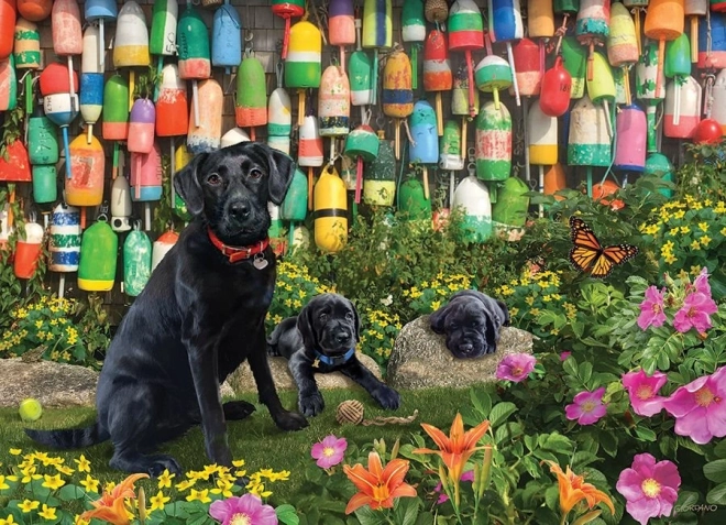 Puzzle COBBLE HILL Brave Jungs 500 Teile