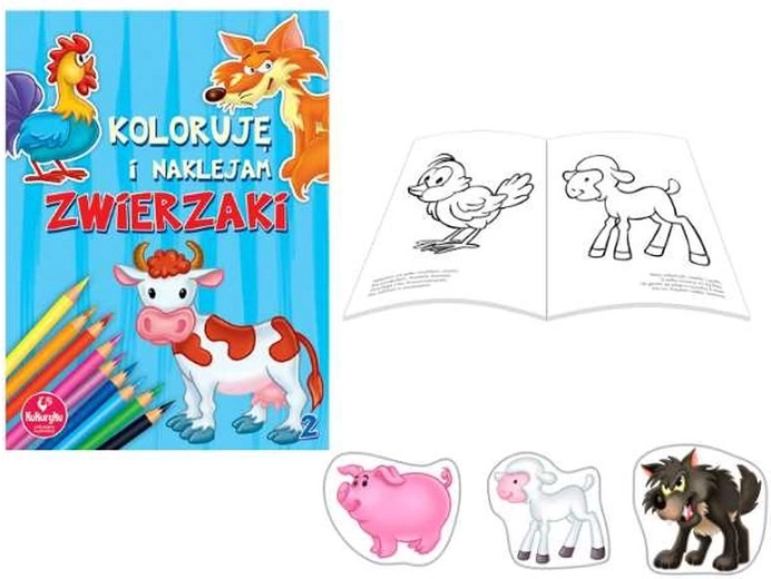 Ich male und klebe – Tiere 2