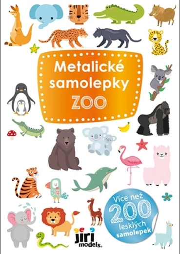 Metallische Zoo-Sticker
