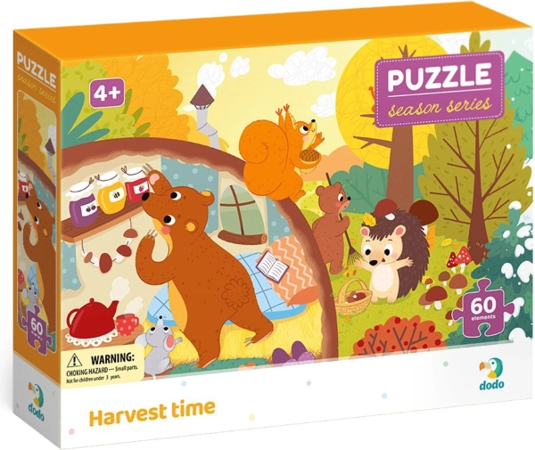 DODO Puzzle Jahreszeiten: Erntezeit 60 Teile