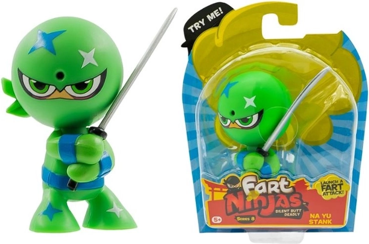 Fart Ninjas Figur Na Yu Stank mit Furzgeräuschen