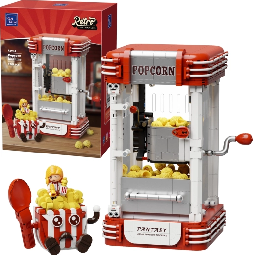 Pantasy Retro-Bauset – Popcornmaschine