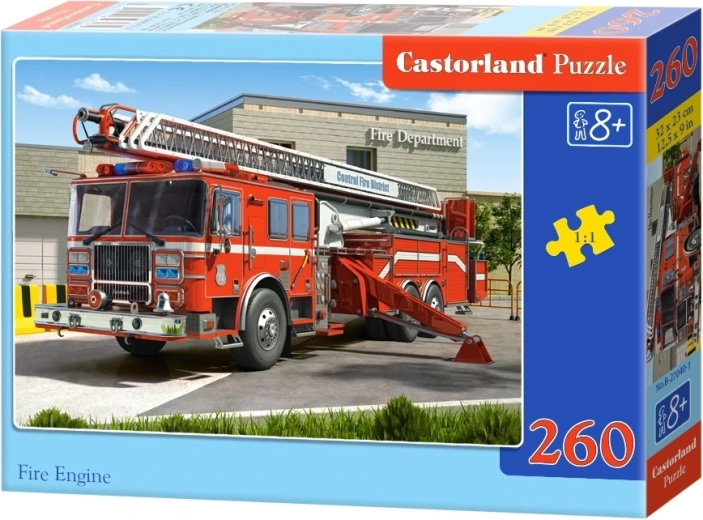 Kinderpuzzle Feuerwehrfahrzeug, 260 Teile