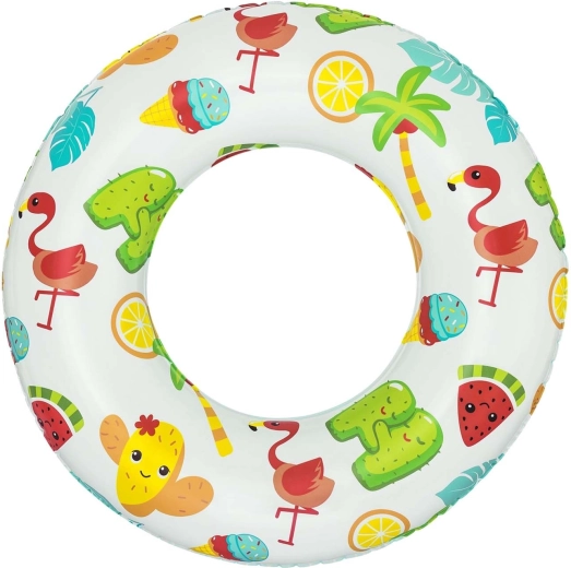 Aufblasbarer Schwimmring mit Kakteen 61 cm BESTWAY