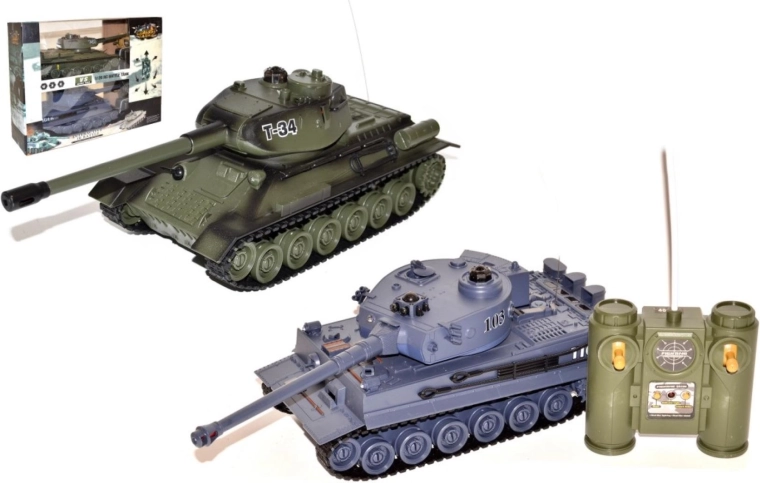 Historische RC-Panzerschlacht 25 cm – 2 Stück