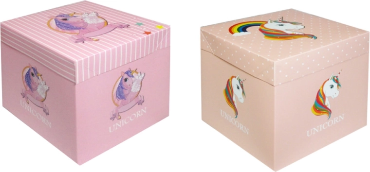 Geschenkbox mit Einhorn