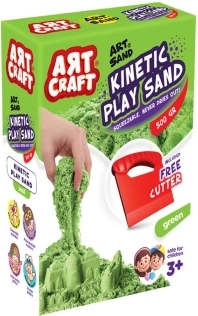 Art Craft kinetischer Sand grün 500 g