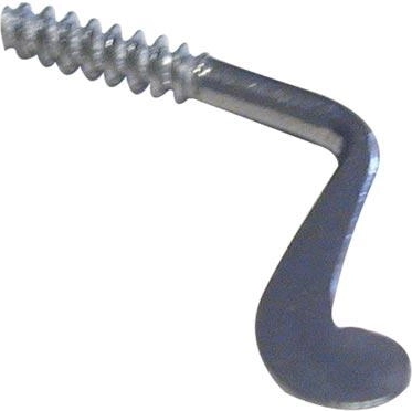 Stahl-Drehhaken 50 mm glänzend