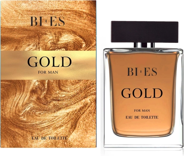 Herren Eau de Toilette BI-ES Gold 90 ml