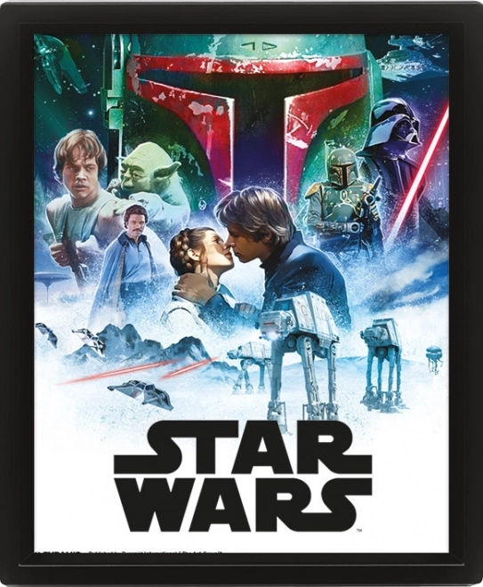 3D-Puzzlebild Star Wars Episode IV/V