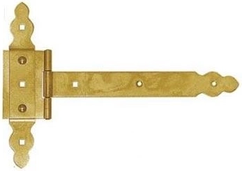 Zier-Torband 250 × 215 × 35 mm, gelb verzinkter Stahl