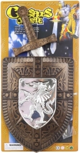 Rittersatz für Kinder: Schwert und Schild