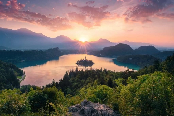 Ravensburger Puzzle Bleder See Slowenien 3000 Teile