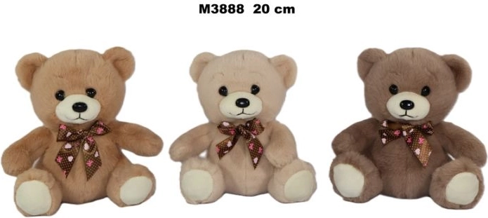 Plüschbär 20 cm - 1 Stück