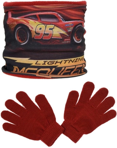 Sun City Halswärmer und Handschuhe Cars - 1 Stück