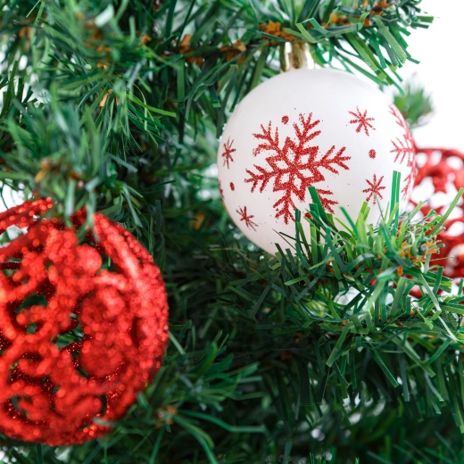 Set Weihnachtsbaumkugeln, 6 cm, 12 Stück