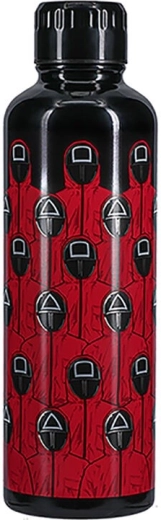 Squid Game Edelstahlflasche 500 ml