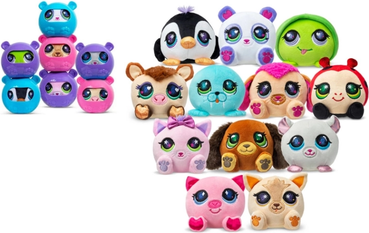 Bandai Littlest Pet Shop Mini-Plüschtier in Überraschungskapsel