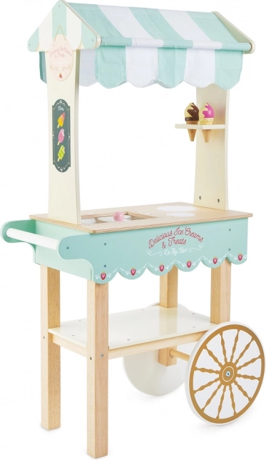 Le Toy Van luxuriöser Eiswaagen aus Holz Honeybake