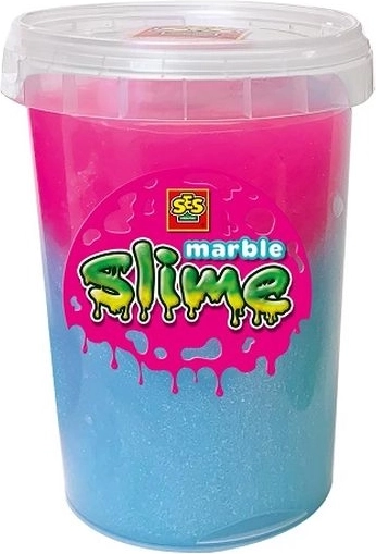 SES Creative marmorierter Schleim blau-rosa 200 g