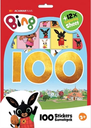 Bing Malset mit Stickern (mehr als 100 Stück)