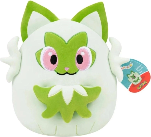 Squishmallows Pokémon Sprigatito Plüschkissen 25 cm