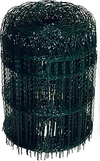 Zierzaun grün 65 cm, Maschen 150 × 82 mm, Draht 3,1/2,0 mm (25 m)