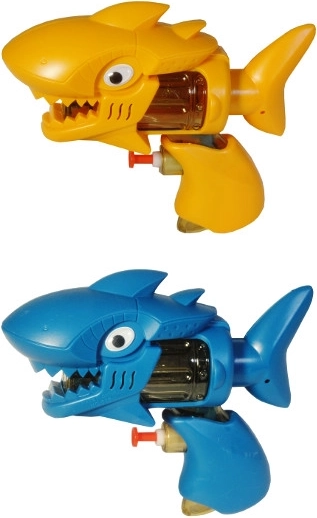 Plastische Wasserpistole in Haiform