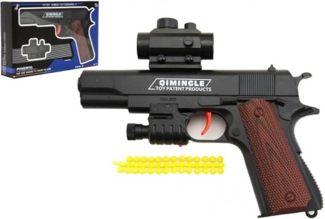 Plastikpistole für weiche Kugeln – 20 cm