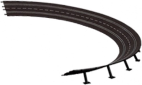 Überhöhte Kurve 4/15° für CARRERA EVOLUTION, DIGITAL 132 und DIGITAL 124 Autorennbahnen