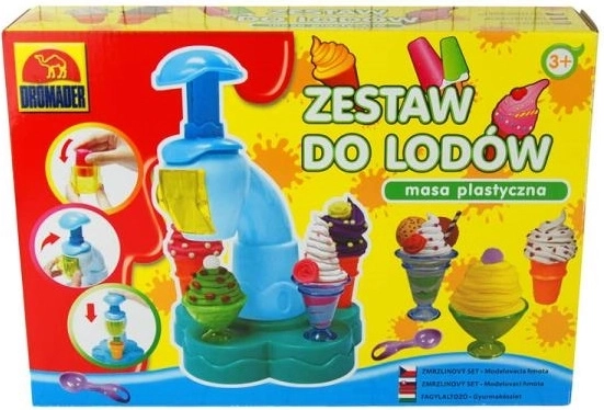 Knetmasse – Set zur Herstellung von Eiscreme