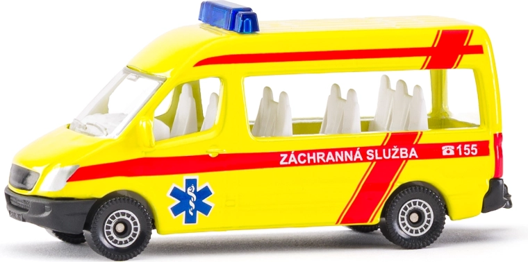 SIKU Rettungswagen Notdienst, tschechische Version