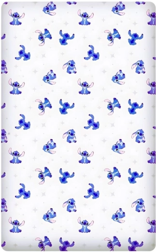 Spannbettlaken Lilo und Stitch 90 × 200 cm