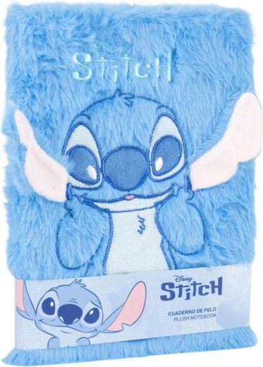 Plüsch-Notizbuch Lilo und Stitch A5