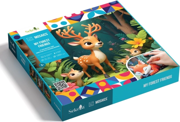Sekoia Mosaik Waldtiere Kreativ-Set