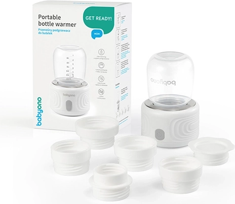 BabyOno tragbarer Reise-Flaschenwärmer für Babyfläschchen