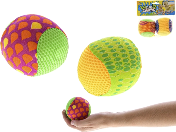 Wasser-Schaumbomben 7 cm – Set mit 2 Stück für sommerlichen Wasserspaß