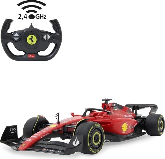 JAMARA Ferrari F1-75 ferngesteuertes Modell 1:12 rot