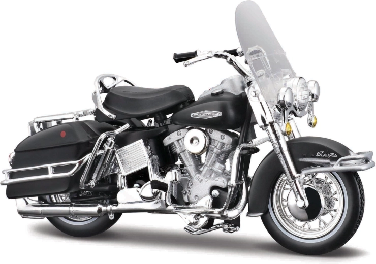 Harley-Davidson 1966 FLH Electra Glide Motorradmodell 1:18